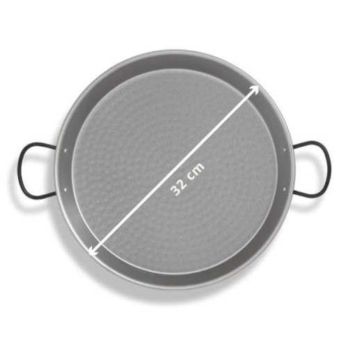 Paella em inox para indução 32 cm