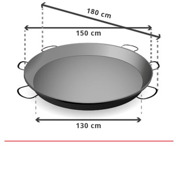 aella em aço carbono 300 pessoas