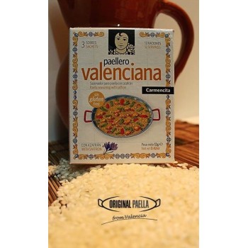 Ingredientes da paella