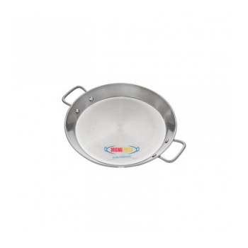 Paella em inox para indução 28 cm para 3 pessoas