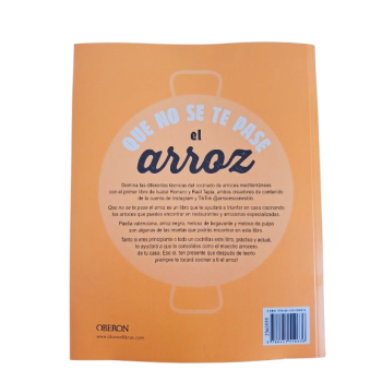 Original Paella - Livro Que no se te queme el arroz
