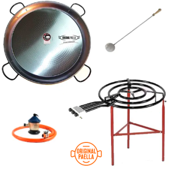 Aluguer de equipamento para paella e paelheira 40-50 doses EXTERIOR