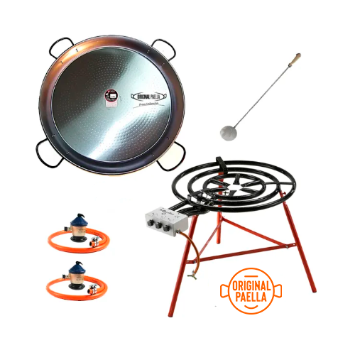 Aluguer de equipamento para paella e paelheira 80-120 doses