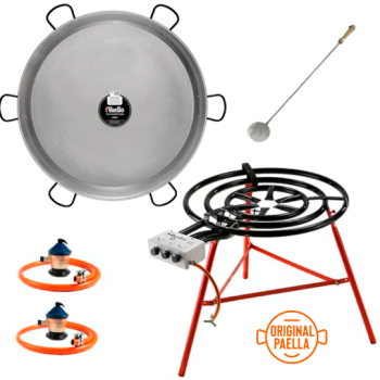 Aluguer de equipamento para paella e paelheira 150-200 doses