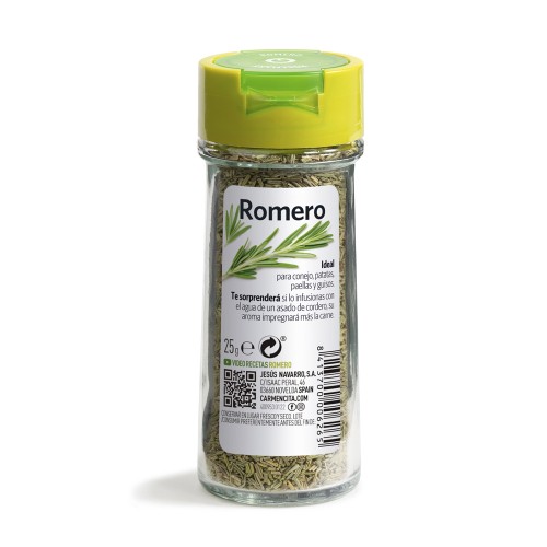 Alecrim em frasco de vidro 25 g
