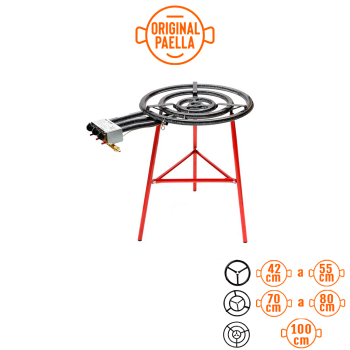 Paellero a gás profissional 70 cm – Queimador profissional
