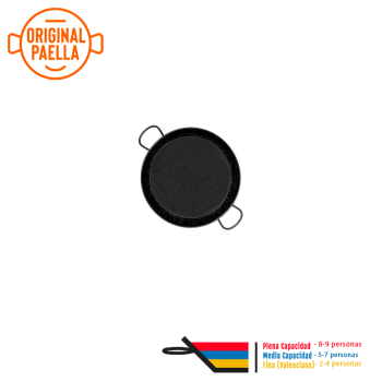 Paella esmaltada 40 cm para 6-9 pessoas paelheira esmaltada