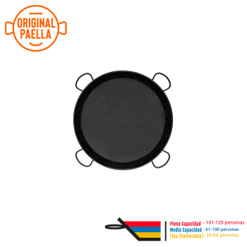 Paella esmaltada 115 cm 80-120 pessoas paelheira esmaltada