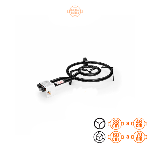 Paellero a gás 50 cm Queimadores de gás 50 cm para paellas