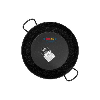 Frigideira funda esmaltada 45 cm para 14 pessoas