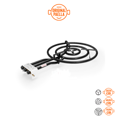 Paellero a gás de 60 cm Queimadores a gás de 60 cm para paellas