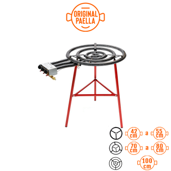 Paellero a gás profissional 70 cm – Queimador profissional