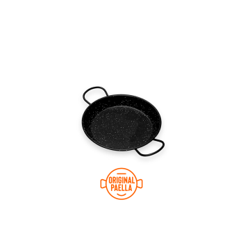Paella esmaltada 24cm para 1 pessoa paelheira esmaltada 24cm