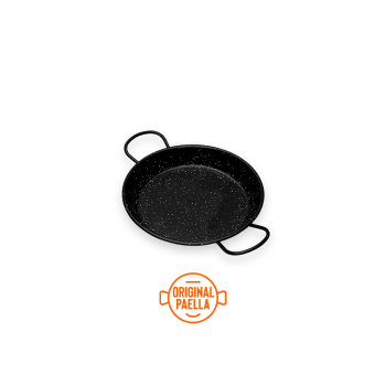 Paella esmaltada 26 cm para 1-2 pessoas paelheira esmaltada