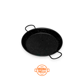 Paella esmaltada 30 cm para 2-4 pessoas paelheira esmaltada