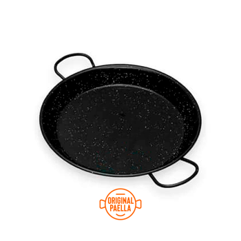 Paella esmaltada 50 cm para 9-14 pessoas paelheira esmaltada