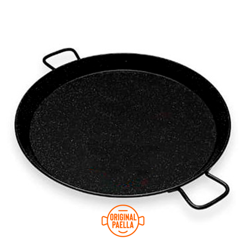 Paella esmaltada 70cm para 19-30 pessoas paelheira esmaltada