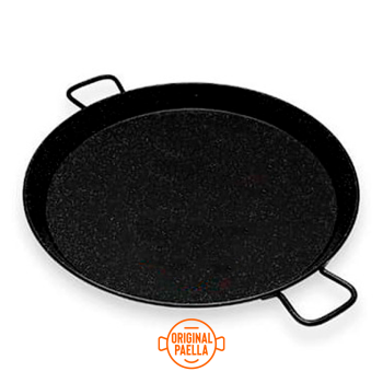 Paella esmaltada 70cm para 19-30 pessoas paelheira esmaltada