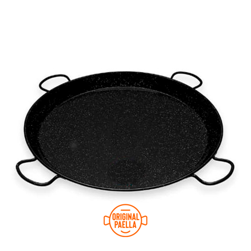 Paella esmaltada 80cm para 30-40 personas paellera esmaltada