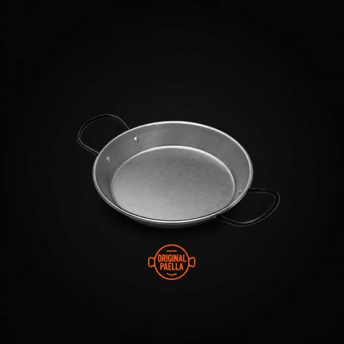 Paella em aço carbono 24 cm para 1 pessoa Paellas paelheiras