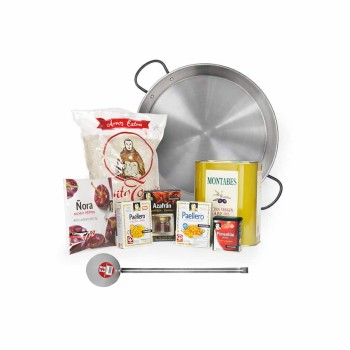 Pack de iniciação familiar para paella as melhores paellas