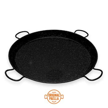Paella esmaltada 90 cm para 40-50 pessoas paelheira esmaltada