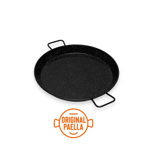 Paella esmaltada para indução 42 cm 9-10 pessoas