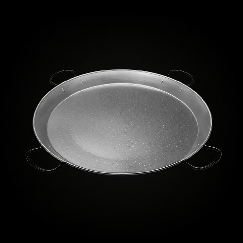 Paella em aço carbono 90 cm para 50 Paellas grande dimensão