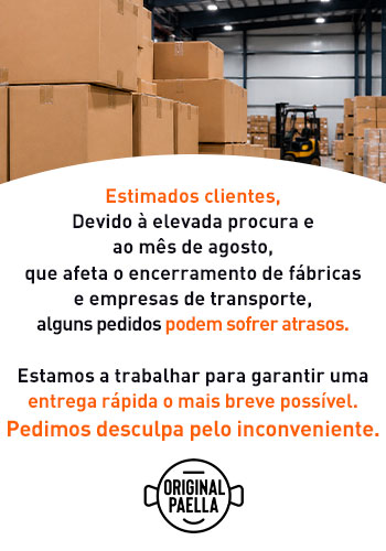 El delantal de original paella gratis