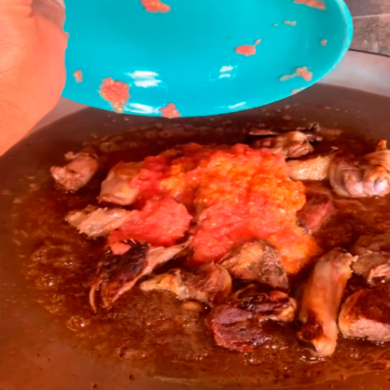 4.- Preparamos el sofrito