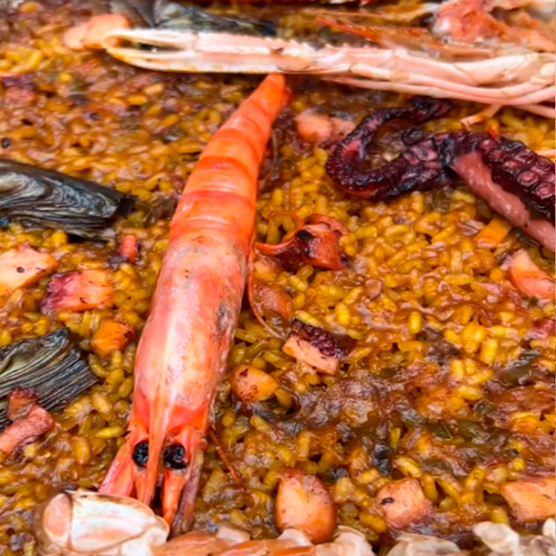Receita de @comeydisfruta: arroz com polvo e alcachofras Receita de @comeydisfruta: arroz com polvo e alcachofras