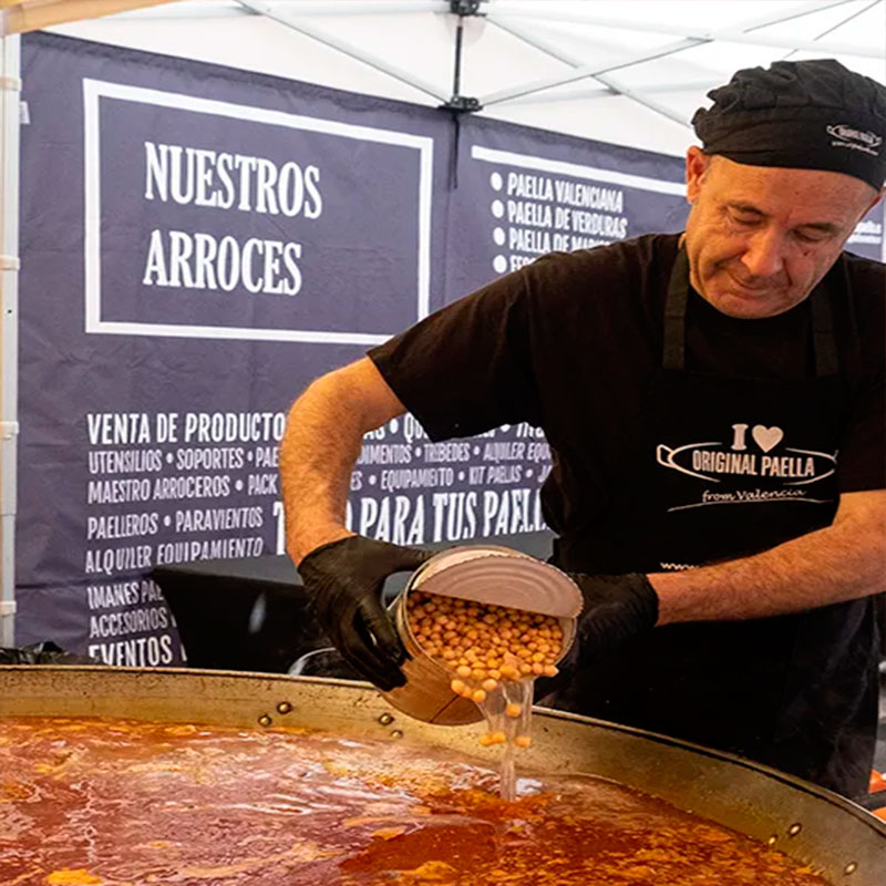 8.- Añadir los garbanzos 8.- Añadir los garbanzos