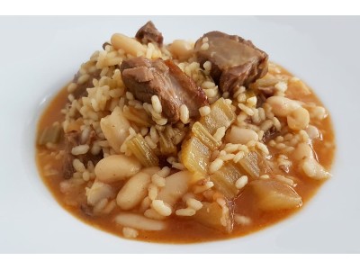 Receita de @ximo_carrion: Arroz meloso de ossobuco à moda de fesols i naps