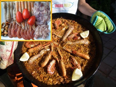 Receita fácil de paella de marisco