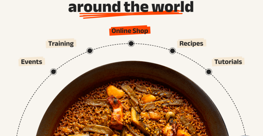 O novo portal da Original Paella