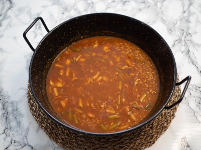 Receita de @elchefkent: arroz meloso de tamboril
