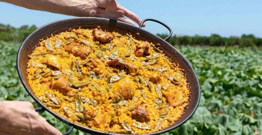 Alergénios na paella