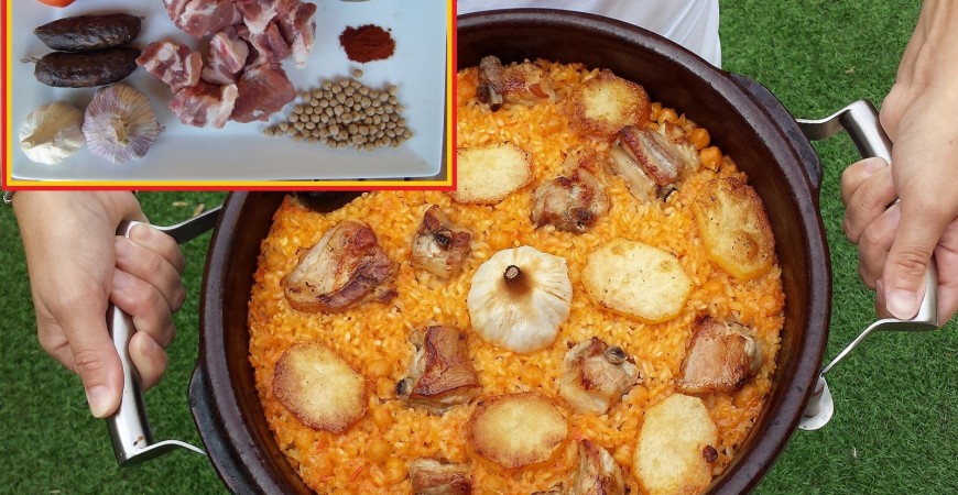 Receita fácil de arroz de forno