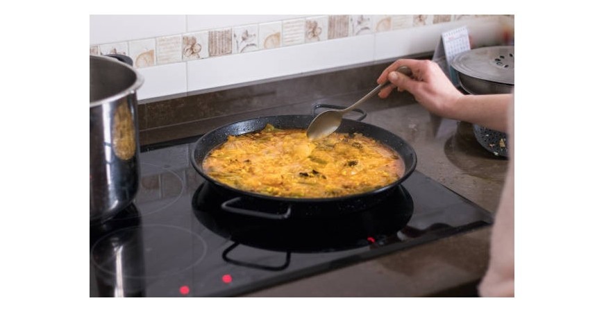 Posso fazer uma boa paella valenciana em indução?