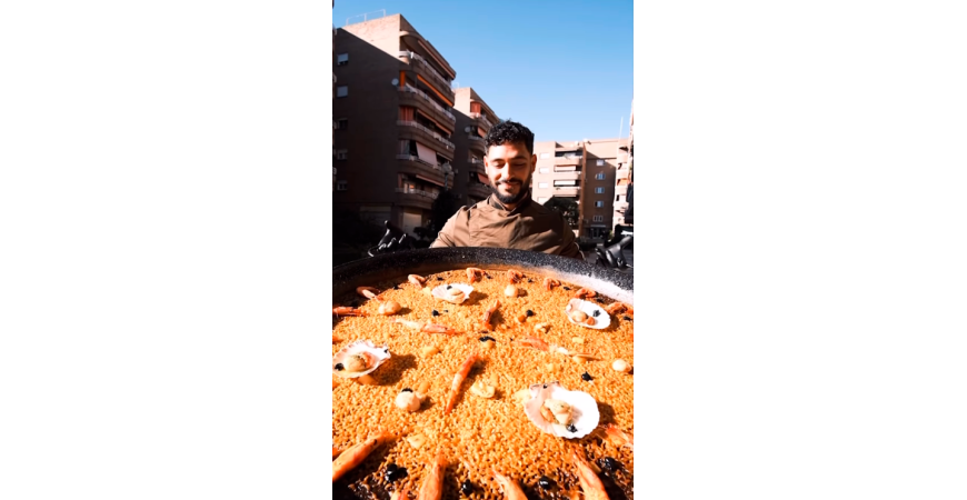 Receta de @laninavalenciana: Arroz de gamba roja, vieiras y sepia