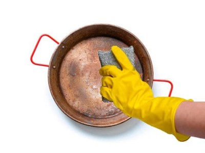 Como limpar a tua paellera