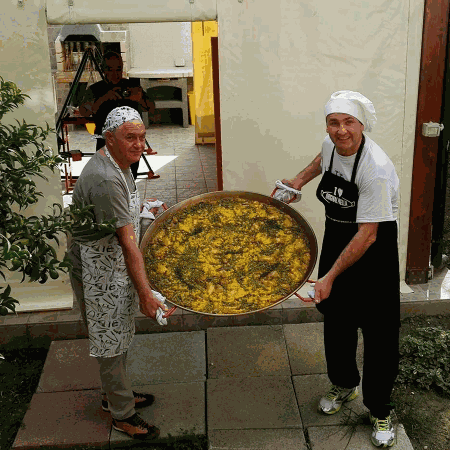 Salão da fama dos paelleros e das paellas