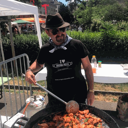 Salão da fama dos paelleros e das paellas