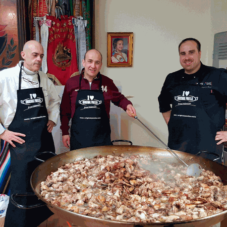 Salão da fama dos paelleros e das paellas